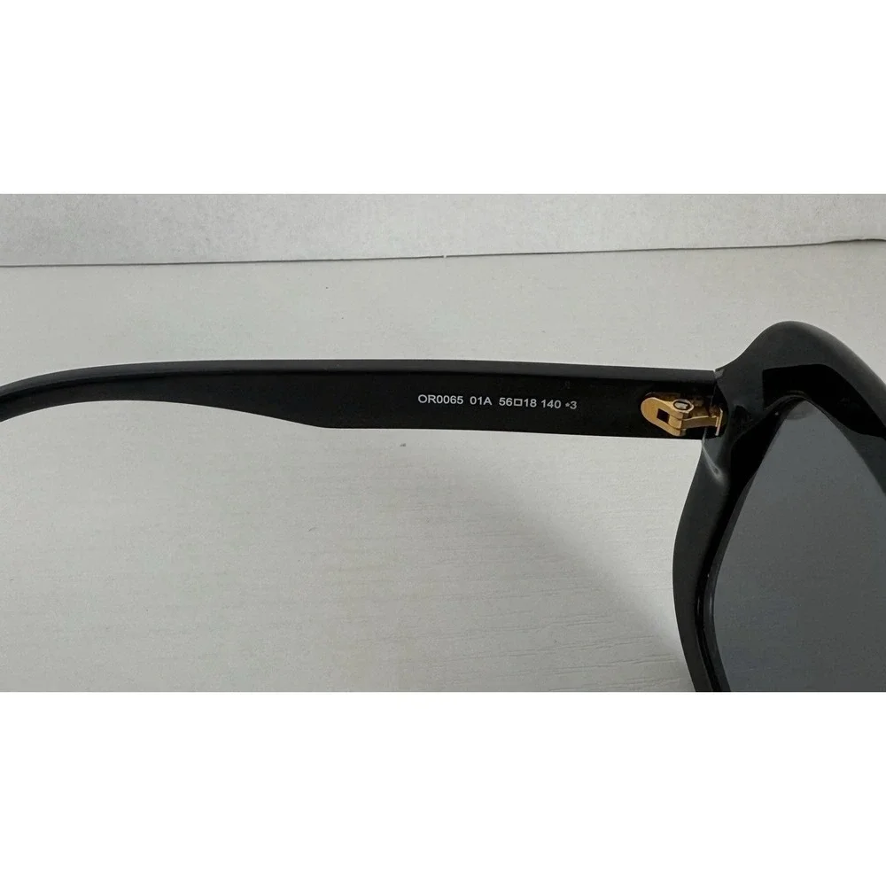 Adidas Originals OR0065 01A Sunglasses Black Smoke Lens 56-18-140 Unisex